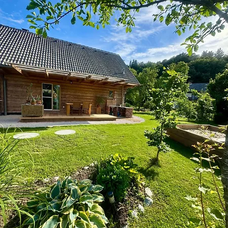 Wooden House Gabra Villa Podnart Exterior photo